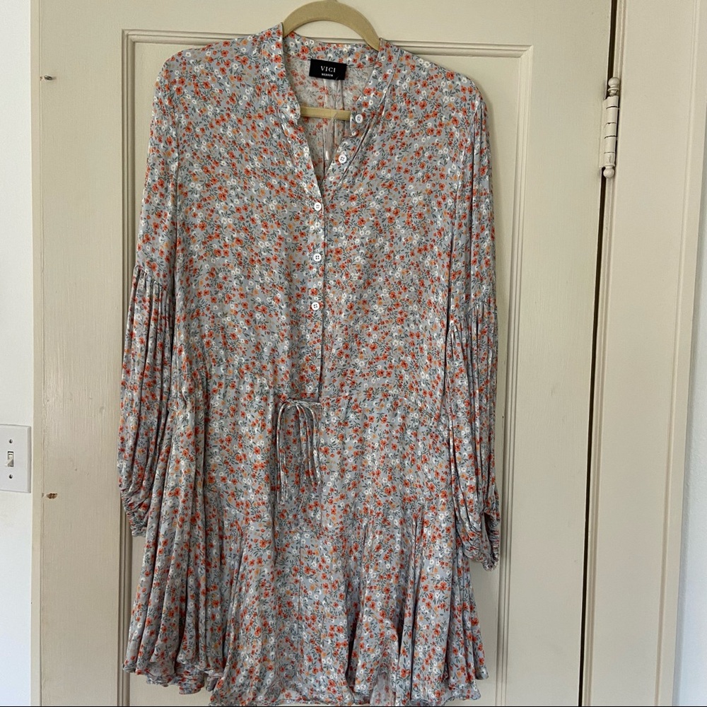 Flowy Floral Dress